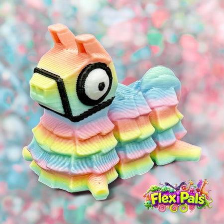Pinata – 3D Printed Articulating Mini Figures – Flexible Poseable Collectible Toys – Customizable FlexiPal Minis for Display, Play, or Desk Decor – Creative Fidget Toys for Kids and Collectors