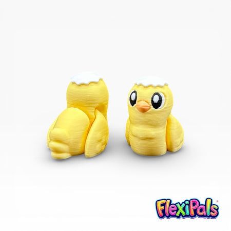 Articulated Flexi baby chicken 3D printed figure