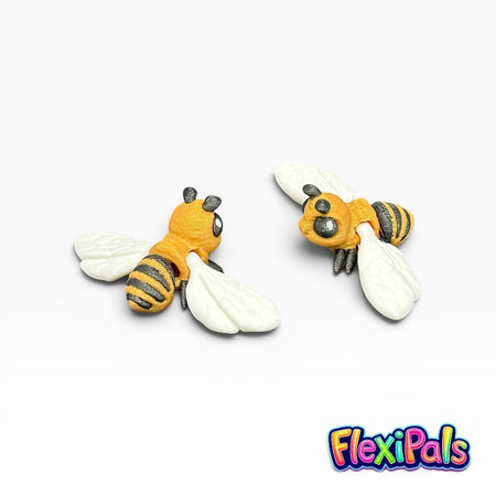 Articulated Flexi Bee 3D printed bug fidget