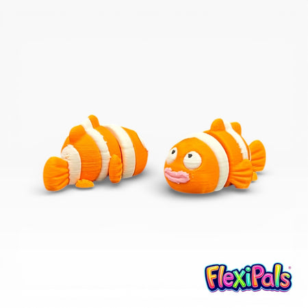 Collectible Flexi Clown Fish figure