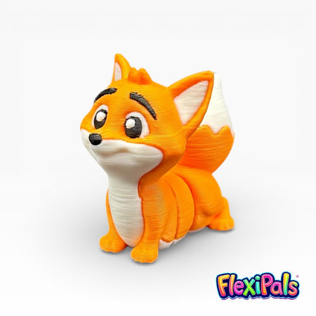 Articulated Flexi Fox 3D printed animal fidget