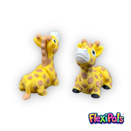 Collectible Flexi Giraffe animal figure