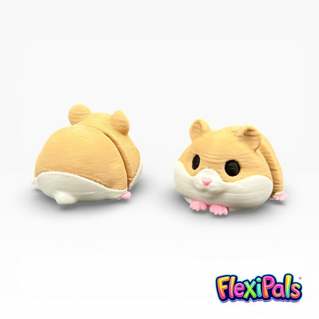 Collectible Flexi Hamster animal figure