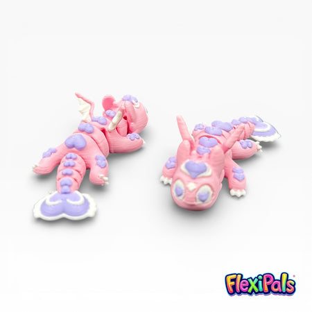 Collectible Flexi Love Dragon fantasy fidget