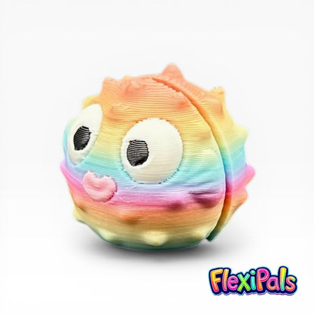 Collectible Flexi Puffer Fish figure