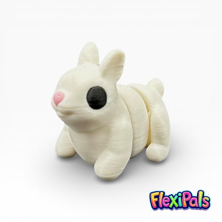 Articulated Flexi Bunny 3D printed animal fidget